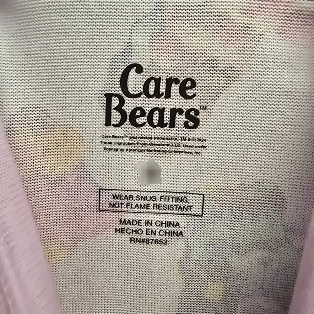 Nwt Care Bears Halloween Girls Snug Fit 2-Piece Pajama Set